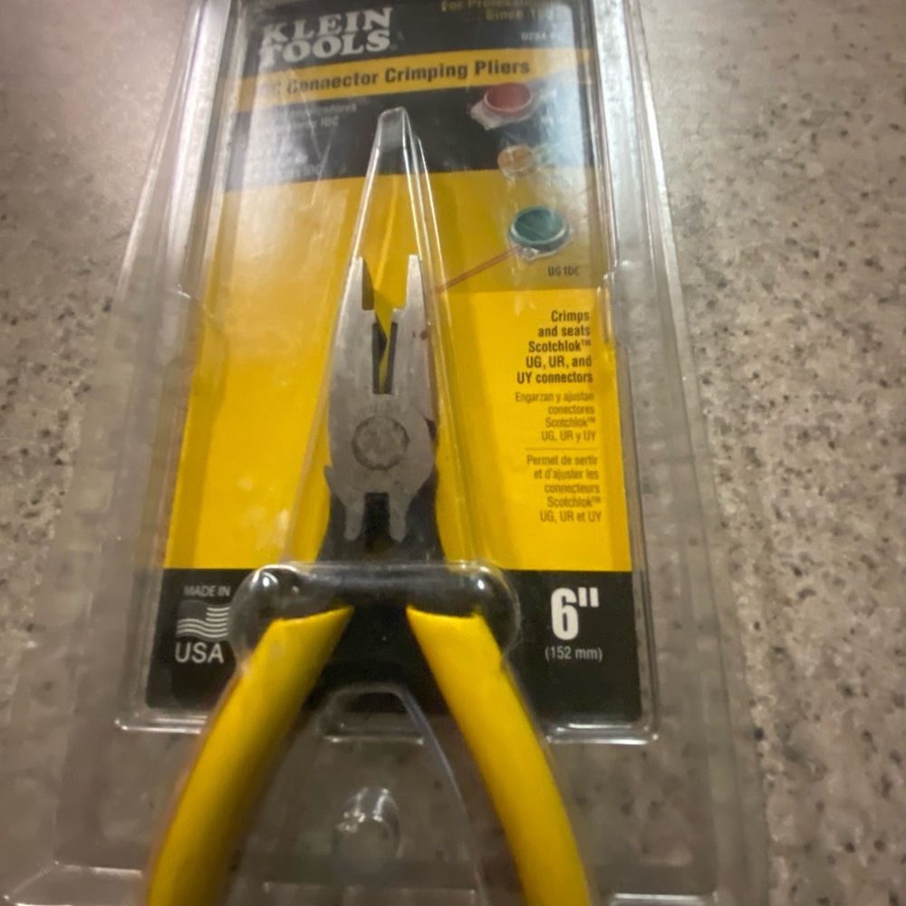 Klein idc crimping pliers